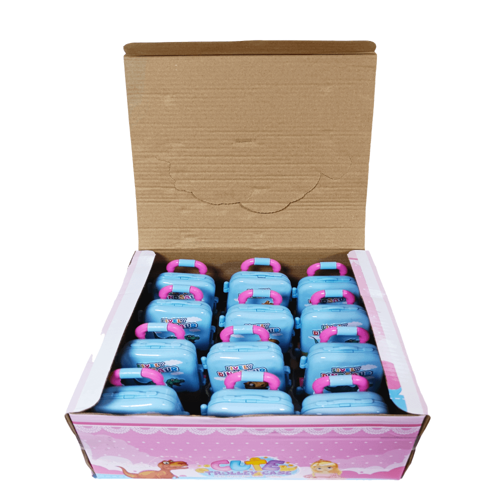 Suitcase tin box